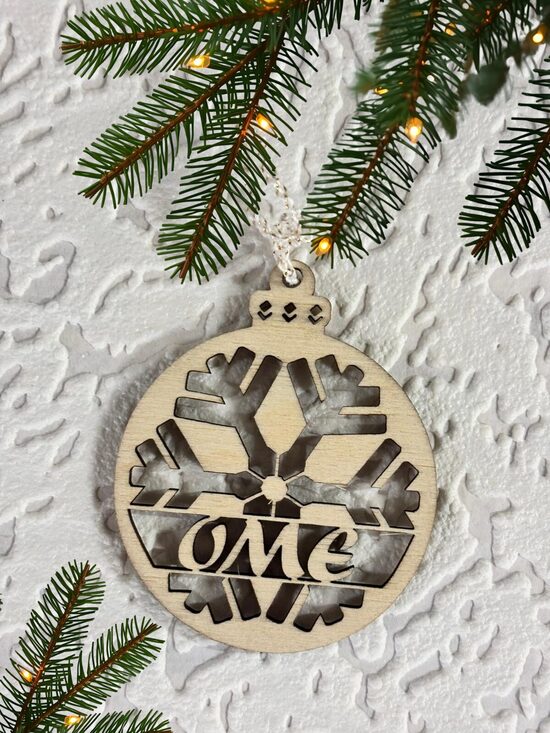 Ziemassvētku dekors, koka